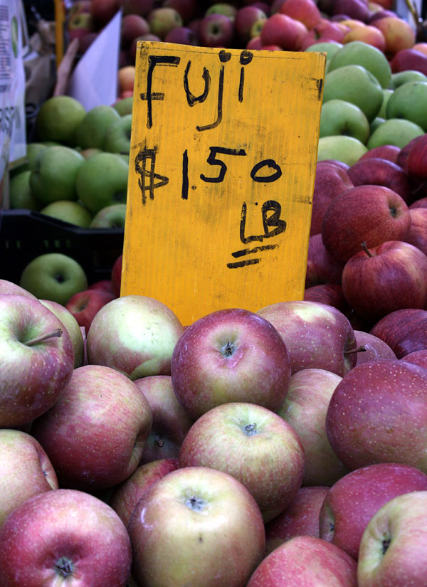 Union Square Greenmarket Apples