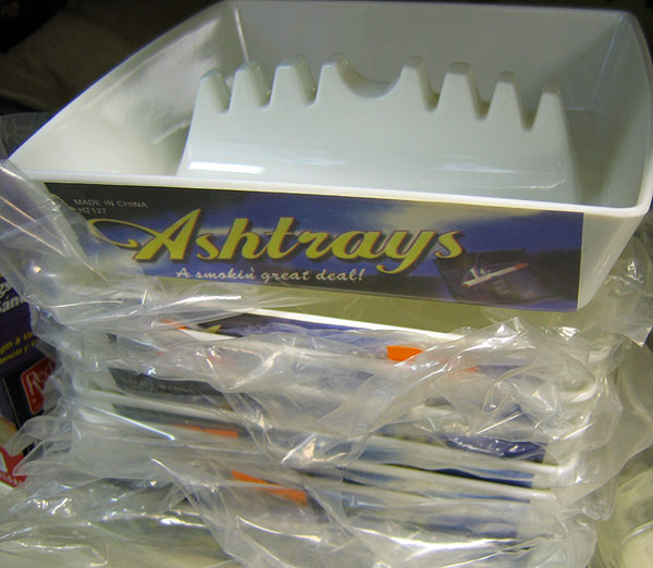 ashtrays