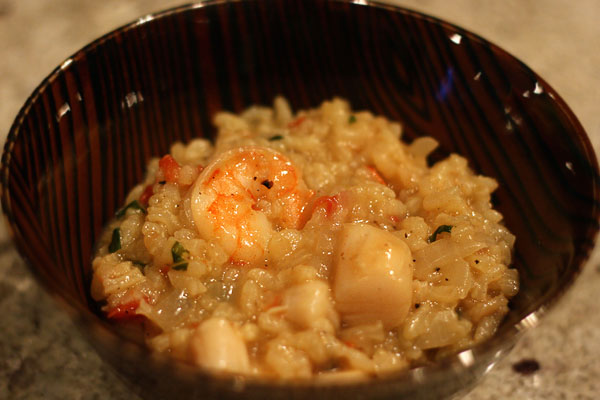 Seafood risotto recipes