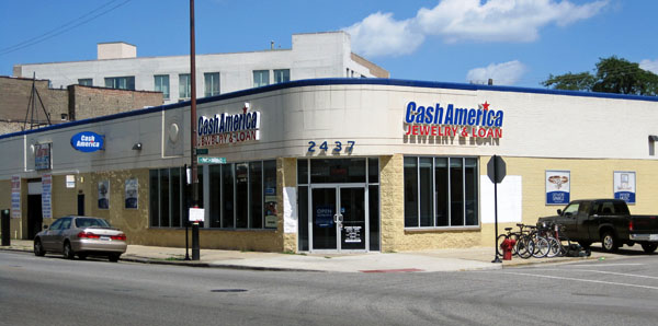 The new Cash America pawn shop