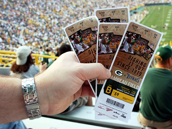 Packers tickets